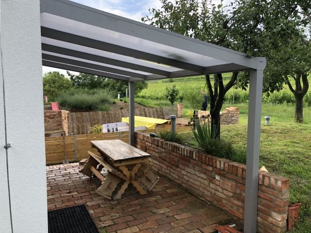 Hliníková pergola a grilování