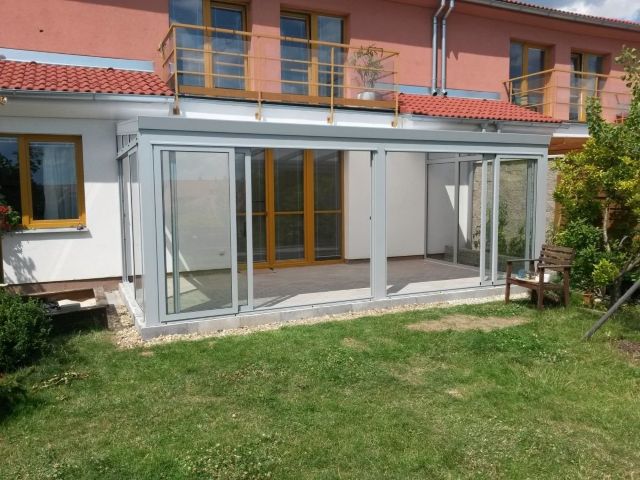 Sortiment hliníkových přístřešků a konstrukcí