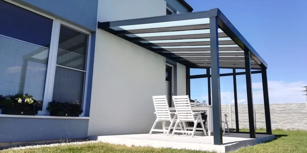 Hliníková pergola DELUXE