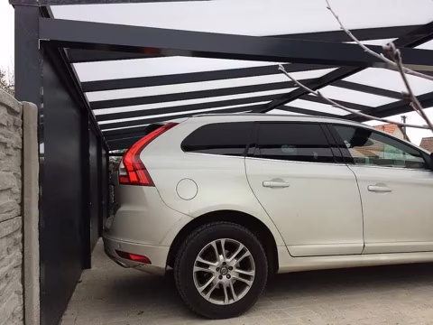 PROFI hliníkový přístřešek na auto, realizace 4