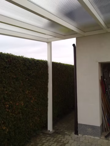 PROFI hliníkový přístřešek na auto, realizace 127