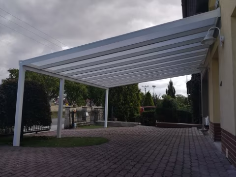PROFI hliníkový přístřešek na auto, realizace 141