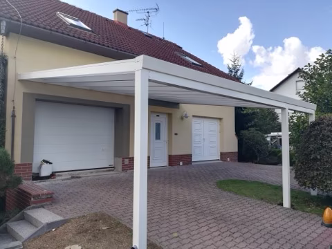 PROFI hliníkový přístřešek na auto, realizace 146