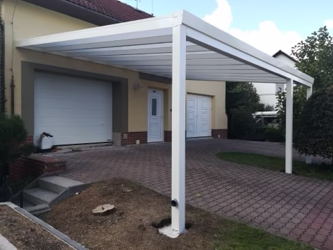 PROFI hliníkový přístřešek na auto, realizace 147