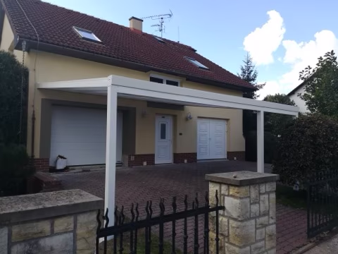 PROFI hliníkový přístřešek na auto, realizace 148