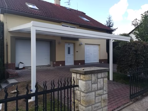 PROFI hliníkový přístřešek na auto, realizace 149