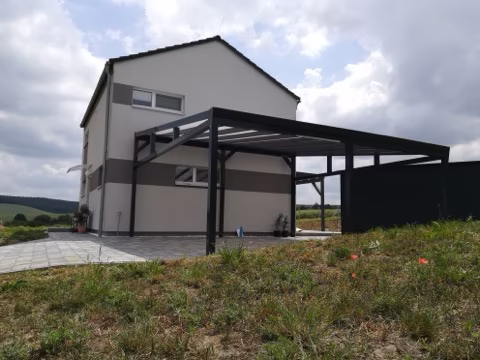 PROFI hliníkový přístřešek na auto, realizace 161