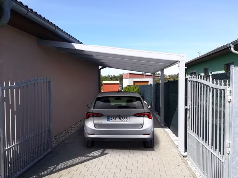 PROFI hliníkový přístřešek na auto, realizace 21