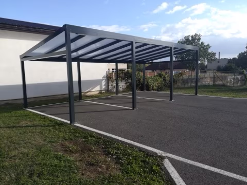 PROFI hliníkový přístřešek na auto, realizace 53