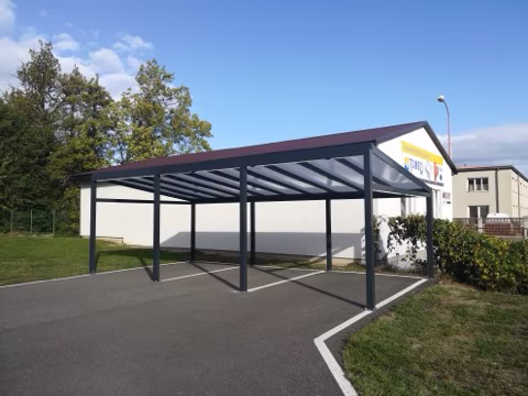 PROFI hliníkový přístřešek na auto, realizace 58