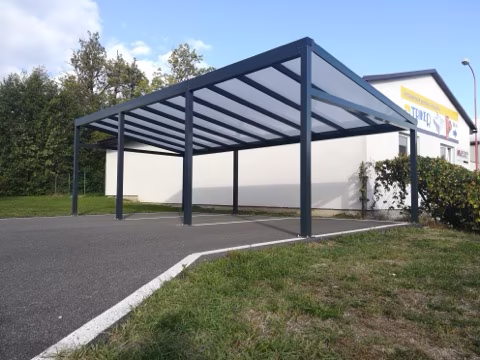 PROFI hliníkový přístřešek na auto, realizace 59