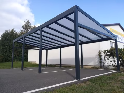 PROFI hliníkový přístřešek na auto, realizace 61