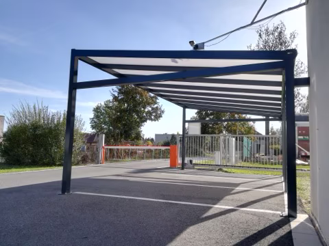 PROFI hliníkový přístřešek na auto, realizace 71