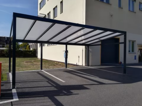 PROFI hliníkový přístřešek na auto, realizace 77