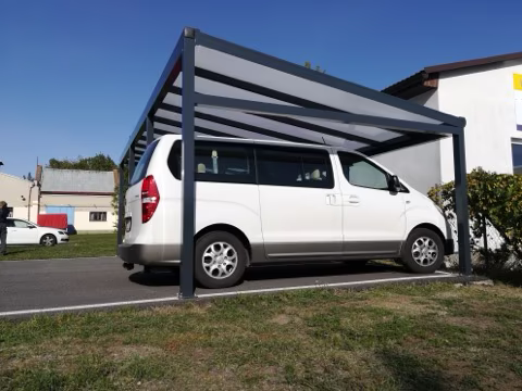 PROFI hliníkový přístřešek na auto, realizace 81