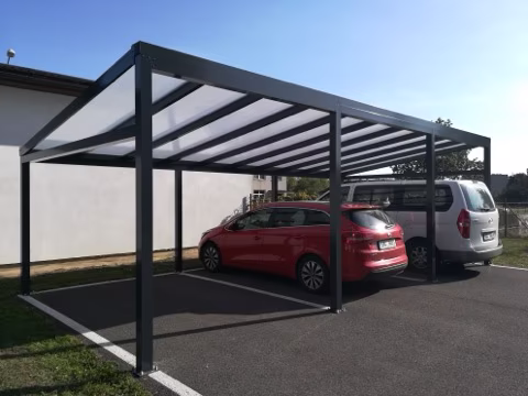 PROFI hliníkový přístřešek na auto, realizace 84