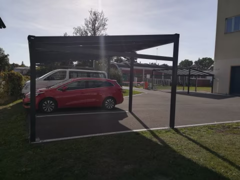 PROFI hliníkový přístřešek na auto, realizace 86