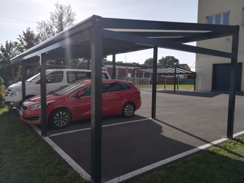 PROFI hliníkový přístřešek na auto, realizace 89