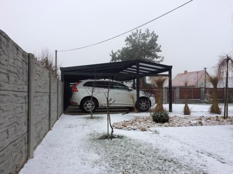 PROFI hliníkový přístřešek na auto, realizace 93