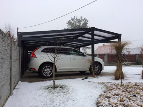 PROFI hliníkový přístřešek na auto, realizace 94