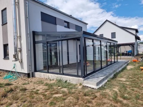 Hliníková zimní zahrada, realizace 190