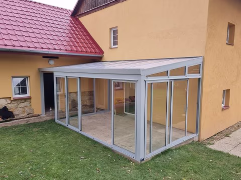 Hliníková zimní zahrada, realizace 201