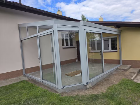 Hliníková zimní zahrada, realizace 268