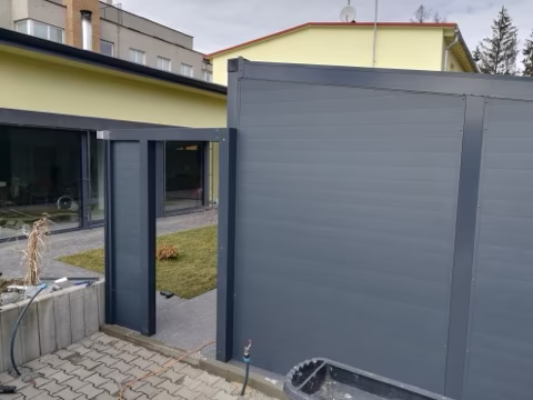 Hliníková zimní zahrada, realizace 555