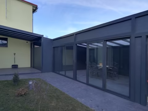 Hliníková zimní zahrada, realizace 596