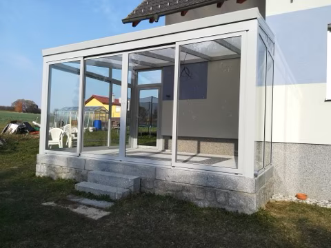 Hliníková zimní zahrada, realizace 628