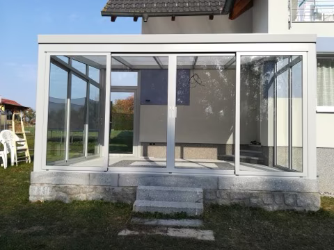 Hliníková zimní zahrada, realizace 630