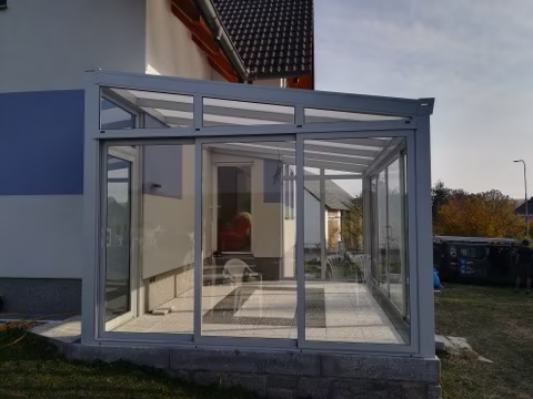 Hliníková zimní zahrada, realizace 636