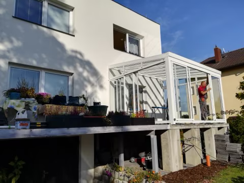 Hliníková zimní zahrada, realizace 650