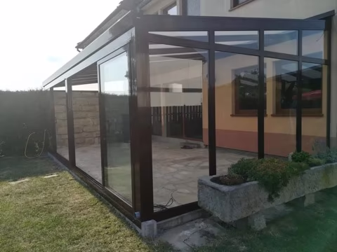 Hliníková zimní zahrada, realizace 82