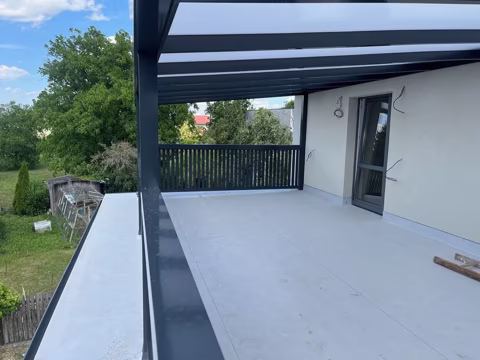 Hliníkový plot Lamela 60, realizace 26