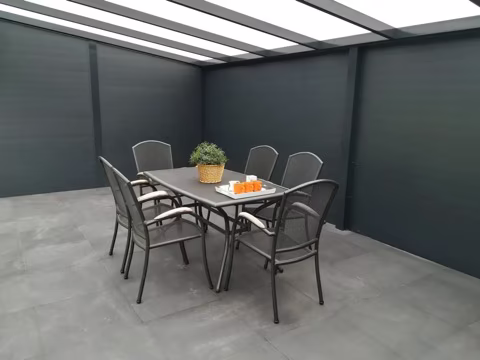 Plná plotová zástěna, realizace 12