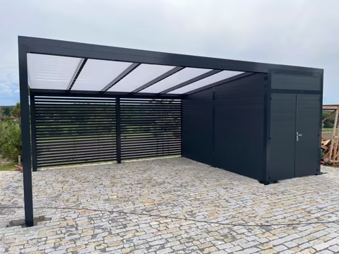 Plná plotová zástěna, realizace 19