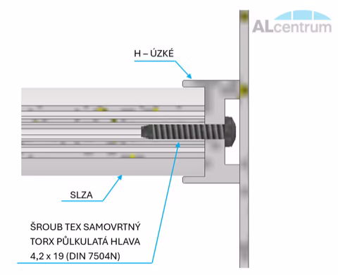 Hliníkový plot SLZA, realizace 24