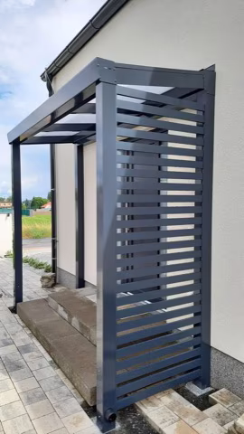 Hliníkový plot, realizace 7