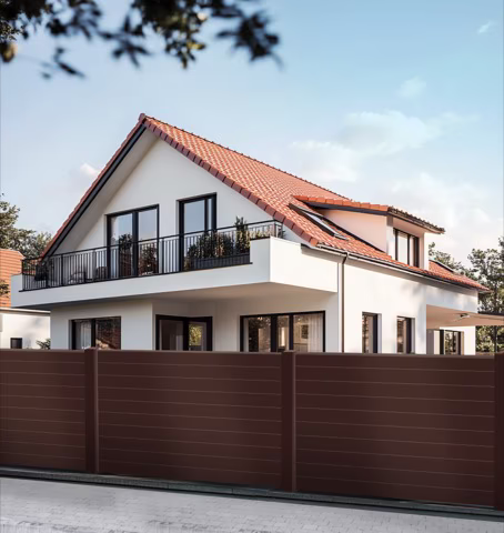 Hliníkový plot, realizace 121
