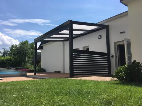 Hliníkový plot, realizace 13