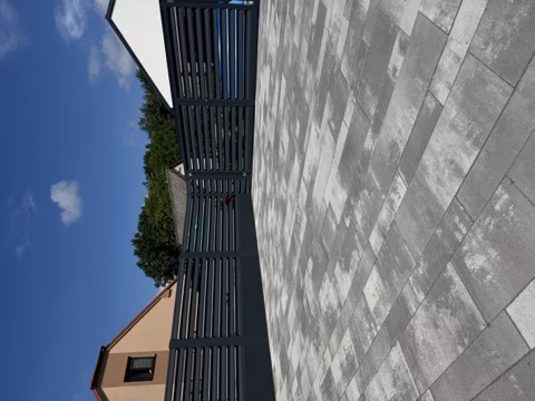 Hliníkový plot, realizace 152