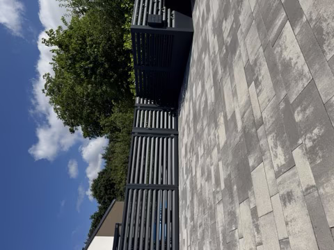 Hliníkový plot, realizace 153