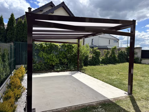 Hliníkový zahradní altánek, realizace 106