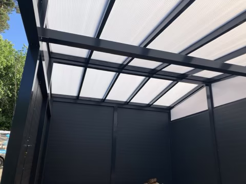 Hliníkový zahradní altánek, realizace 121