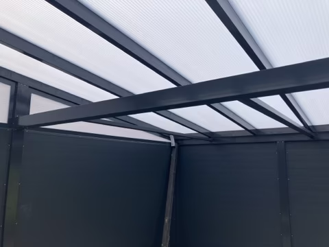 Hliníkový zahradní altánek, realizace 122