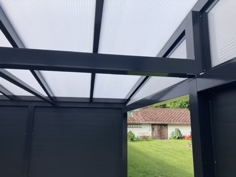 Hliníkový zahradní altánek, realizace 126