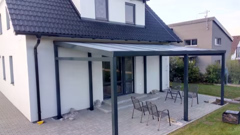 Hliníkový zahradní altánek, realizace 134