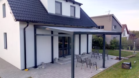 Hliníkový zahradní altánek, realizace 135