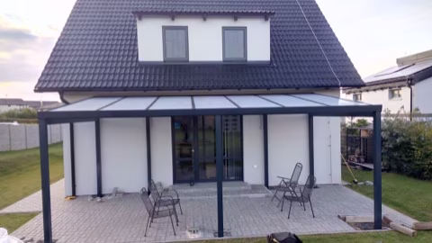 Hliníkový zahradní altánek, realizace 136